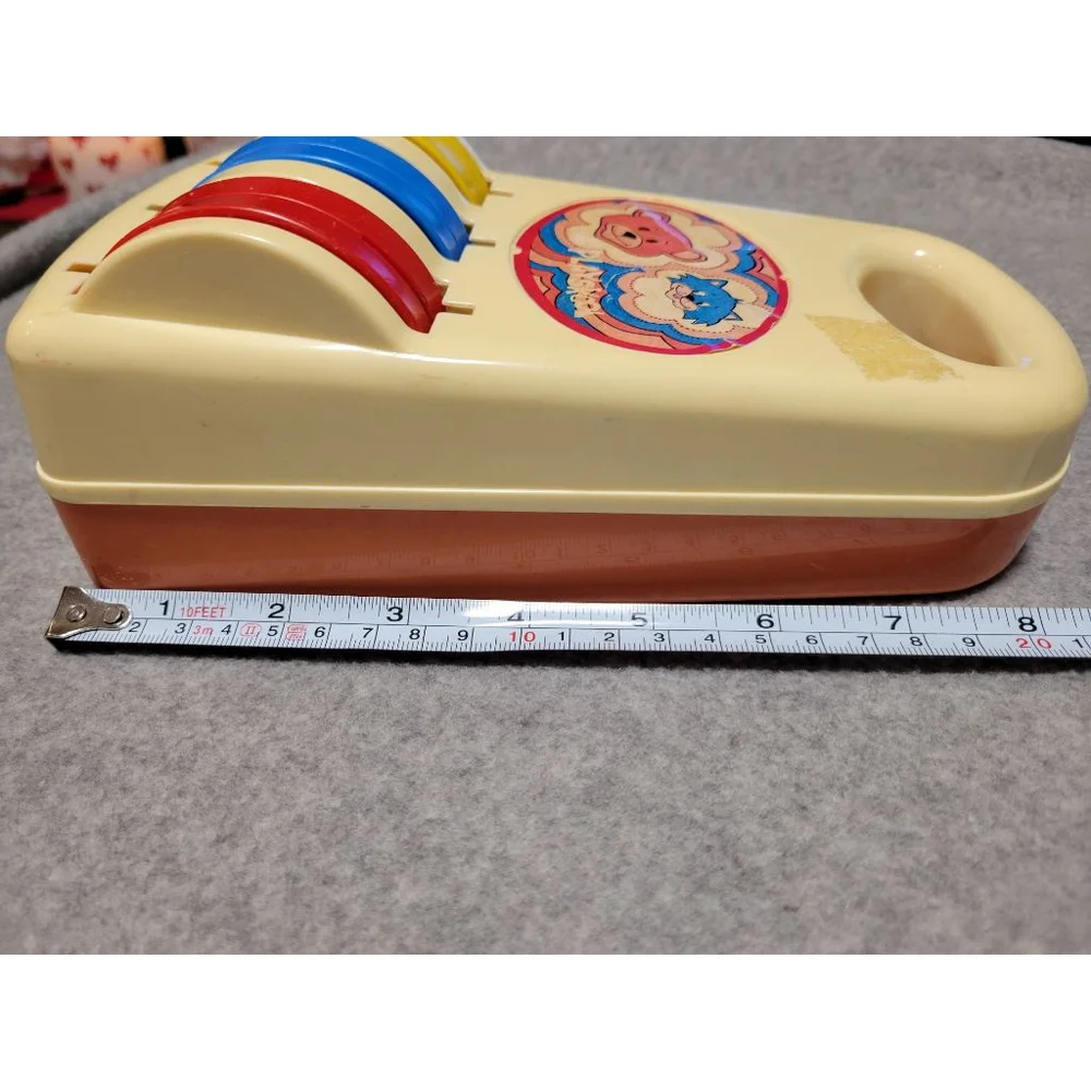 Retro Playskool Toy with Rotating Wheels